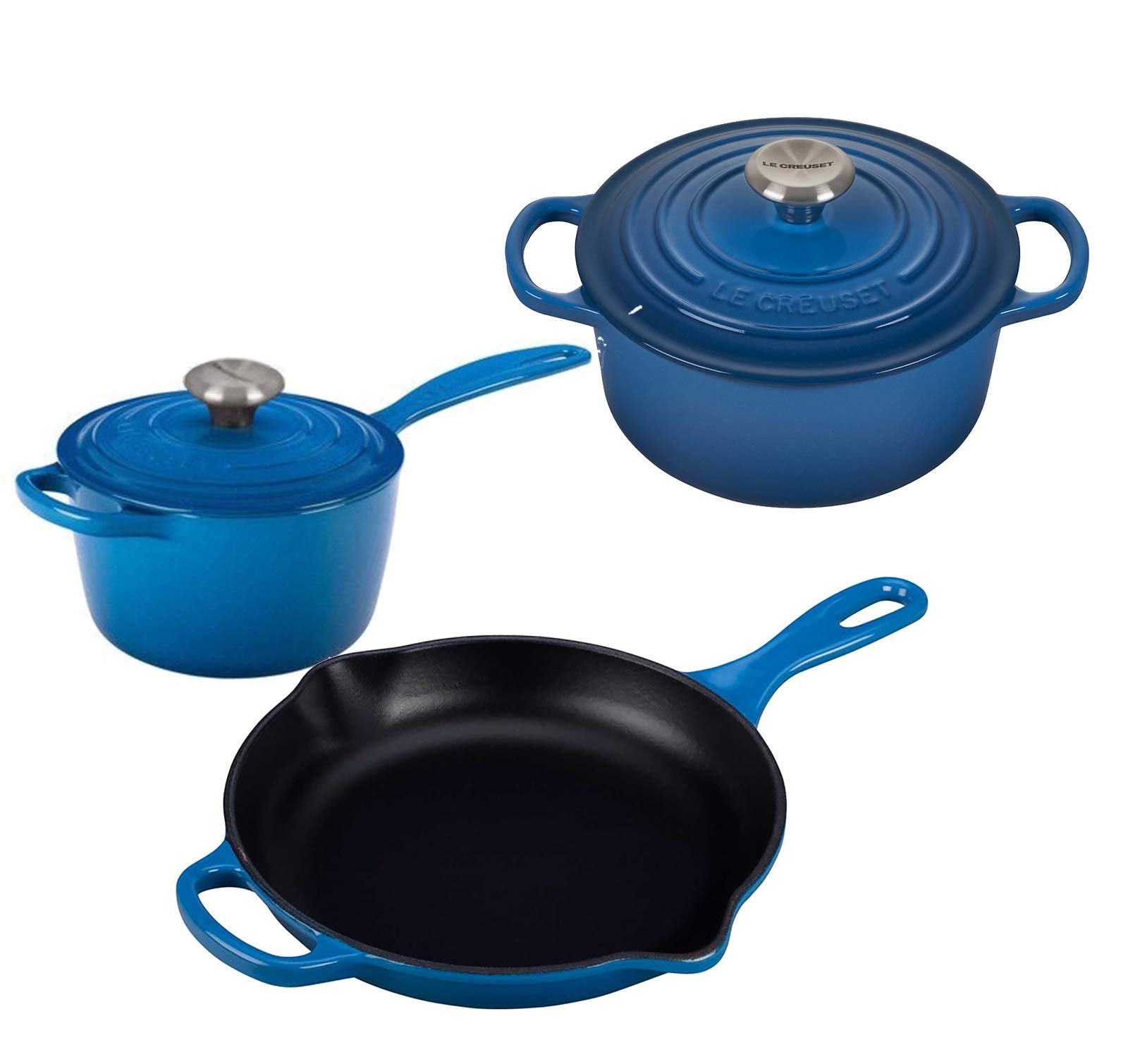 LE CREUSET - 専用 Amazon.com: Le Creuset 5 Piece Enameled Cast-Iron SS Knob